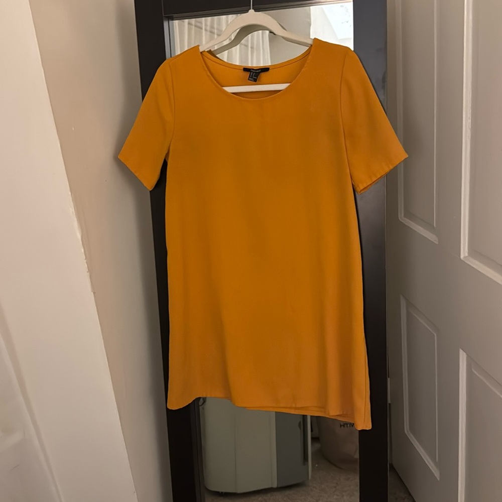 Forever21 mustard yellow tunic